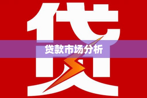 枣阳贷款市场分析