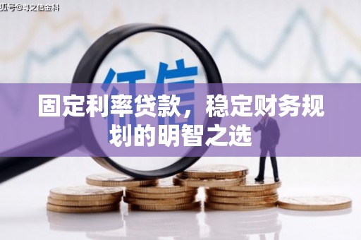 枣阳固定利率贷款，稳定财务规划的明智之选