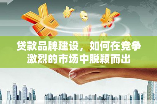 枣阳贷款品牌建设，如何在竞争激烈的市场中脱颖而出