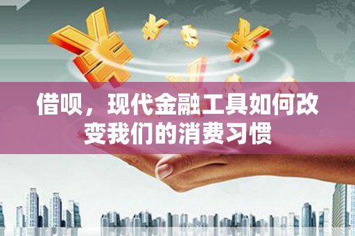枣阳借呗，现代金融工具如何改变我们的消费习惯