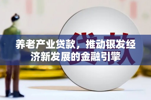 枣阳养老产业贷款，推动银发经济新发展的金融引擎