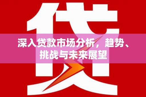 枣阳深入贷款市场分析，趋势、挑战与未来展望