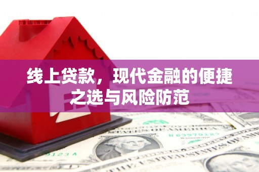 枣阳线上贷款，现代金融的便捷之选与风险防范