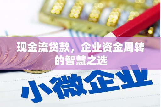 枣阳现金流贷款，企业资金周转的智慧之选