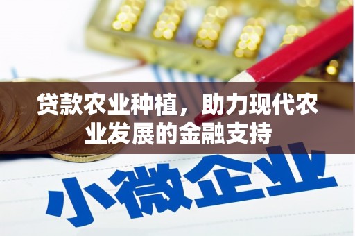 枣阳贷款农业种植，助力现代农业发展的金融支持